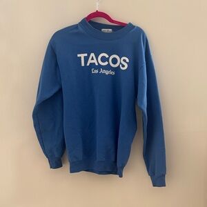 Urban Outfitters Blue Crewneck Sweater